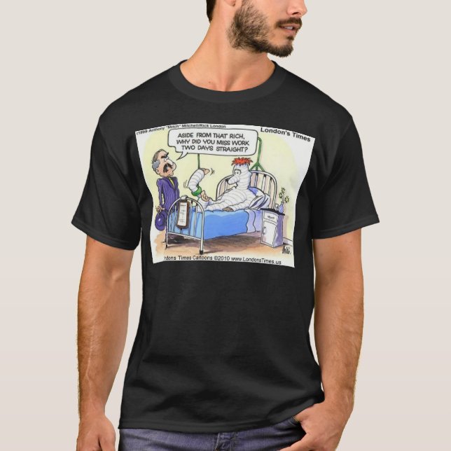 Londons Times Cartoon T-Shirts (Vorderseite)