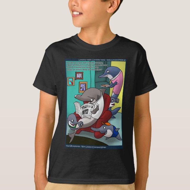 Londons Times Cartoon T-Shirts (Vorderseite)
