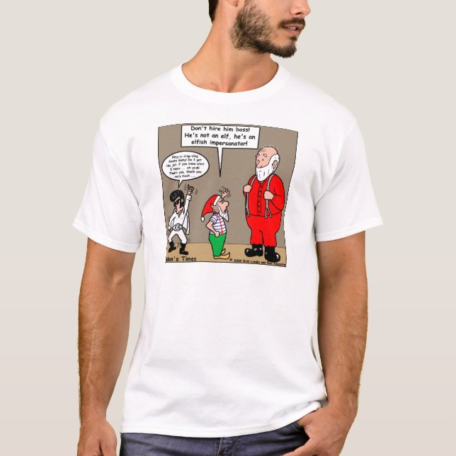 Londons Times Cartoon T-Shirts (Vorderseite)