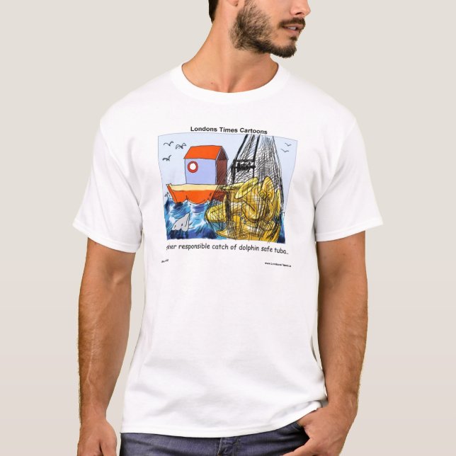 Londons Times Cartoon T-Shirts (Vorderseite)