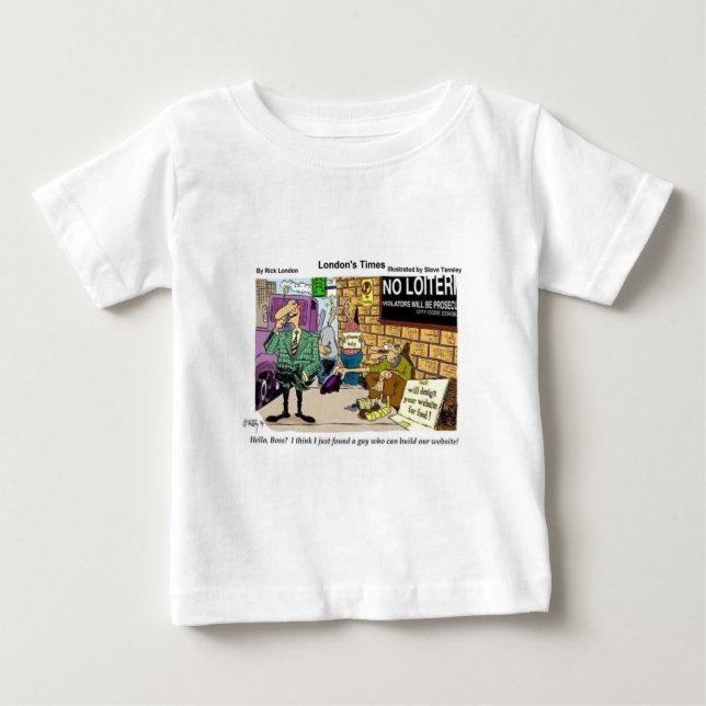 Londons Times Cartoon T-Shirts (Vorderseite)