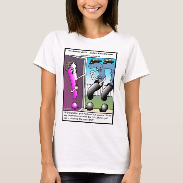 Londons Times Cartoon T-Shirts (Vorderseite)