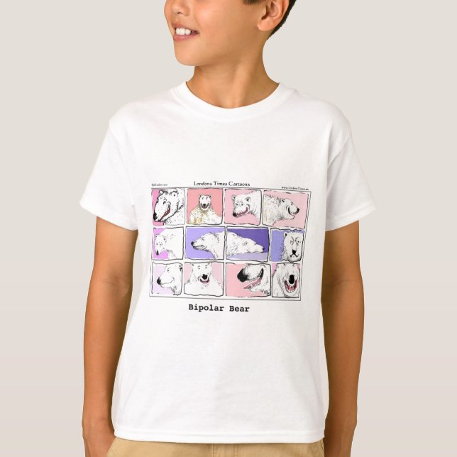 Londons Times Cartoon T-Shirts (Vorderseite)