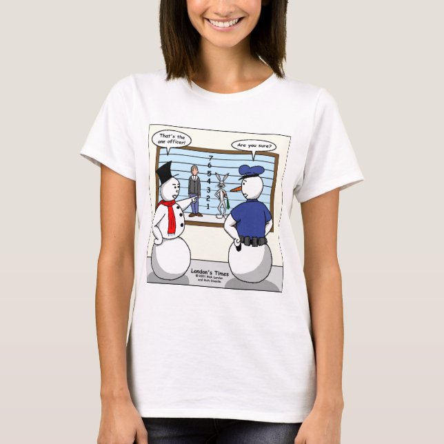 Londons Times Cartoon T-Shirts (Vorderseite)