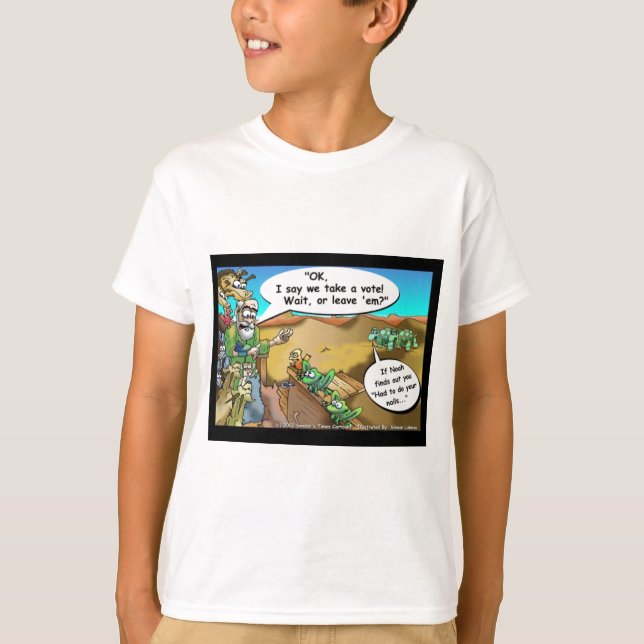 Londons Times Cartoon T-Shirts (Vorderseite)