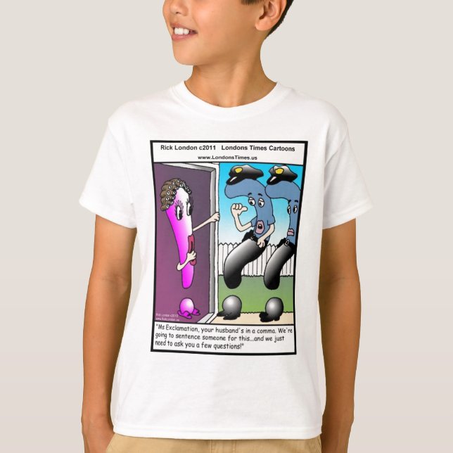Londons Times Cartoon T-Shirts (Vorderseite)