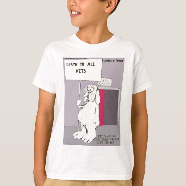 Londons Times Cartoon T-Shirts (Vorderseite)