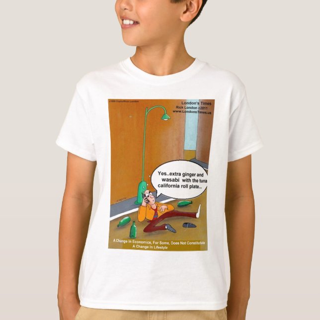 Londons Times Cartoon T-Shirts (Vorderseite)