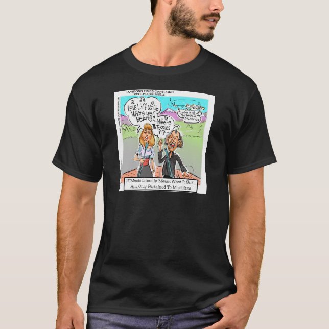 Londons Times Cartoon T-Shirts (Vorderseite)