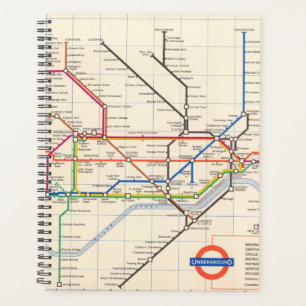 Londons Untergrund Map Planer