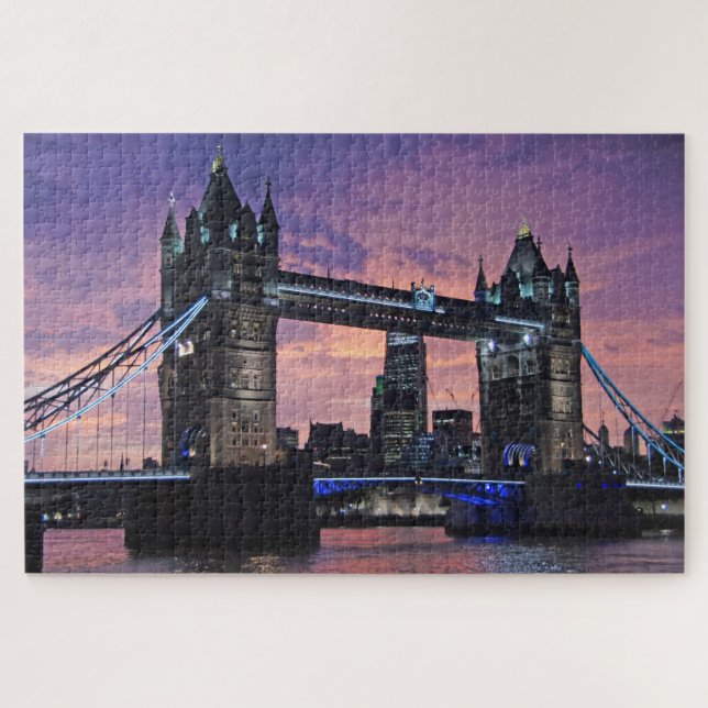 LondonTower Bridge Art Travel Puzzle (Horizontal)