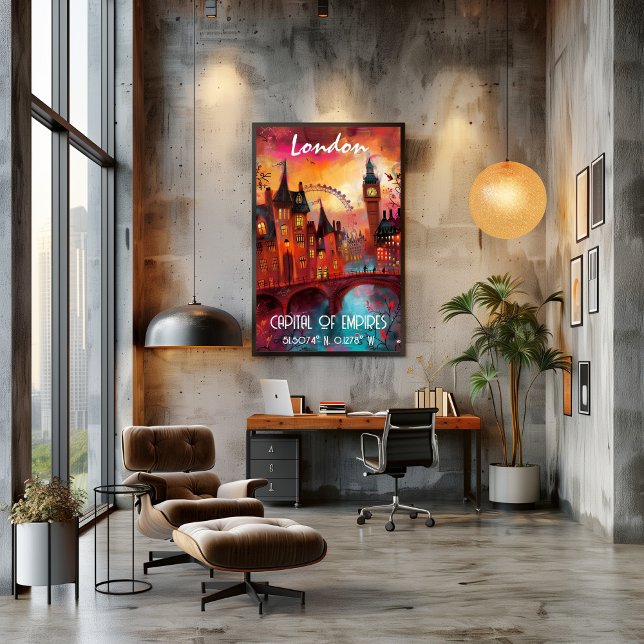 Londres en Arte Contemporáneo Poster (Von Creator hochgeladen)