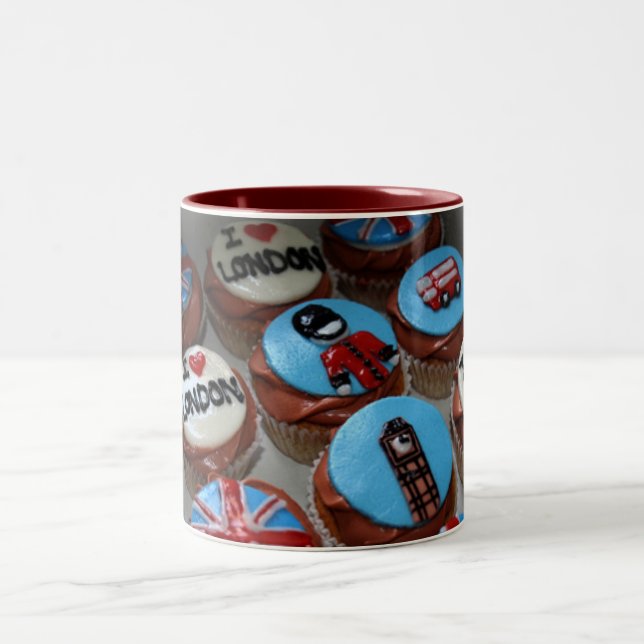 londres zweifarbige tasse (Mittel)