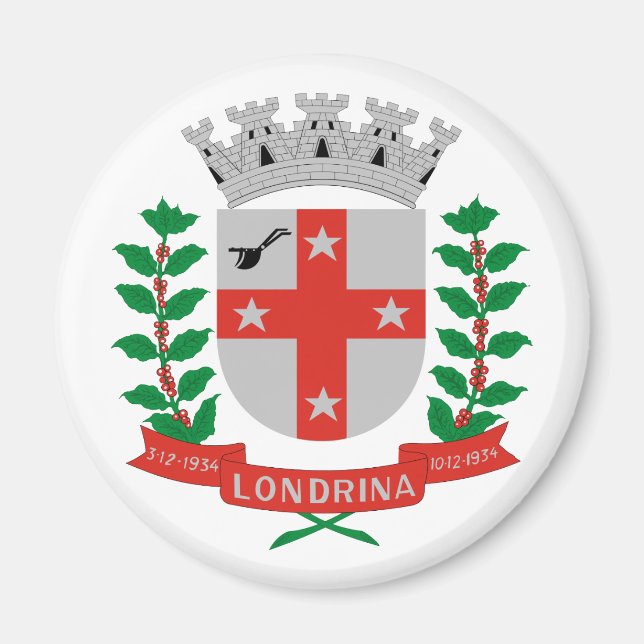 Londrina Parana, Brasilien Magnet (Vorne)