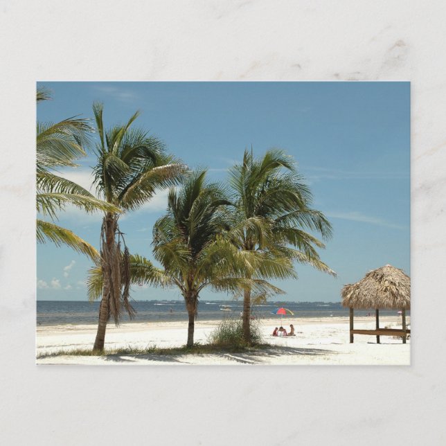 Lone Beach in Fort Myers Beach Florida Postkarte (Vorderseite)