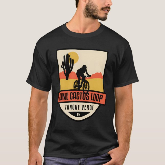 Lone Cactus Loop � Tanque Verde T-Shirt (Vorderseite)