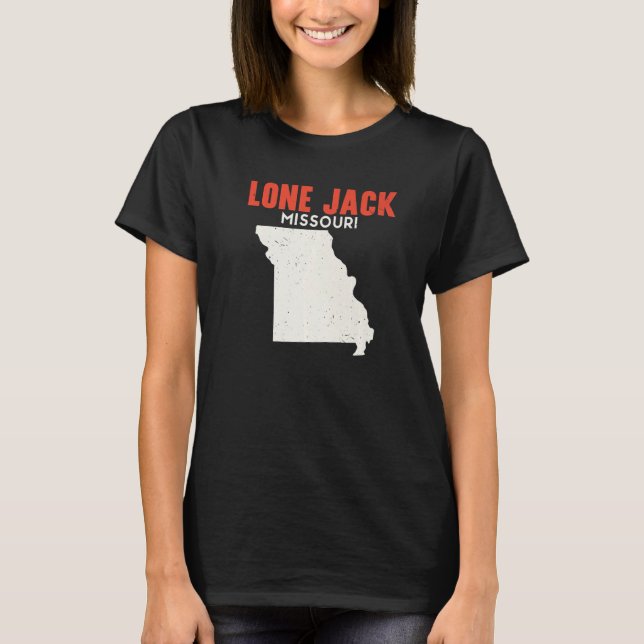 Lone Jack Missouri USA Staat America Travel Missou T-Shirt (Vorderseite)