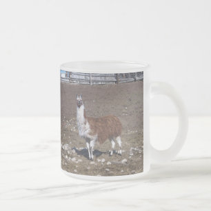 Lone Lllama Mattglastasse