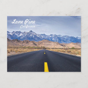 Lone Pine California Postkarte