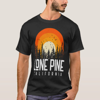 Lone Pine Kalifornien CA Vintage 70er 80er 90er Re T-Shirt