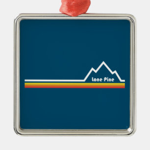 Lone Pine, Kalifornien Ornament Aus Metall