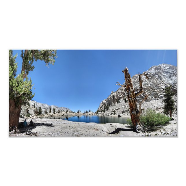 Lone Pine Lake - Mt Whitney Trail - Sierra Nevada Fotodruck (Vorne)