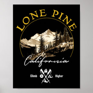 Lone Pine Retro Vintage Bekleidung - Lone Pine Sou Poster