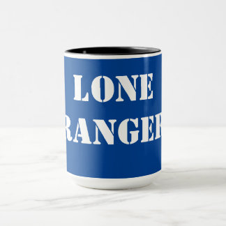 Lone Ranger Schwarz 0,44 l Ringer Tasse