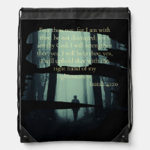 Lone Soldier Isaiah 41:10 Faith-Backpack
