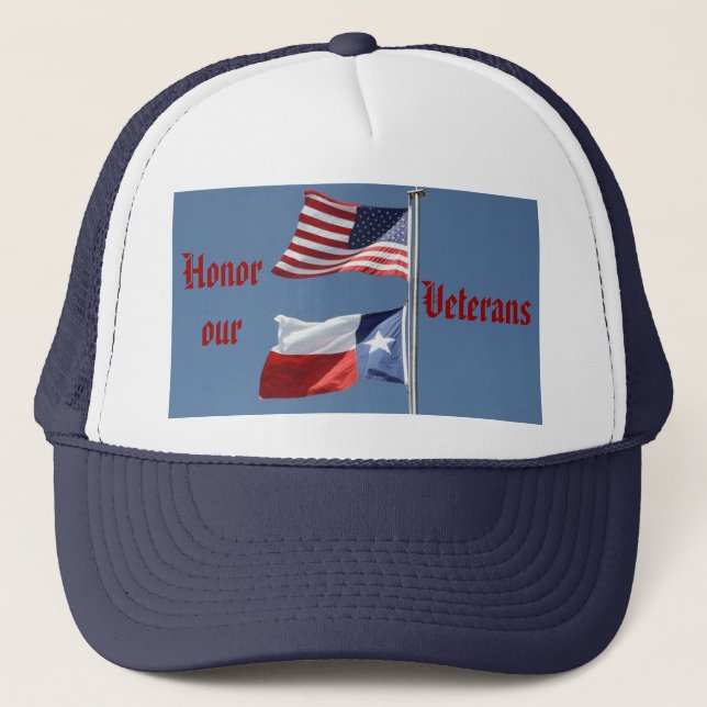 Lone Star America Hat Truckerkappe (Vorderseite)