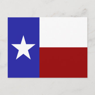 Lone Star Flag Postkarte