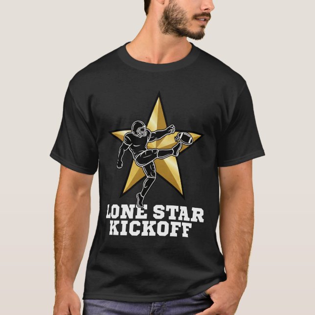 LONE STAR KICKOFF - DALLAS FOOTBALL T-Shirt (Vorderseite)