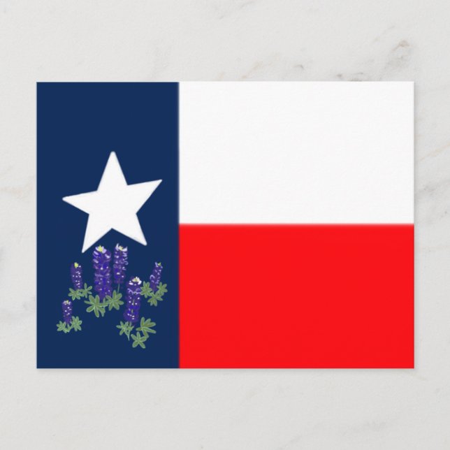 Lone Star Staat Postkarte (Vorderseite)