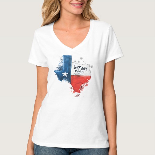 Lone Star Staat T-Shirt (Vorderseite)