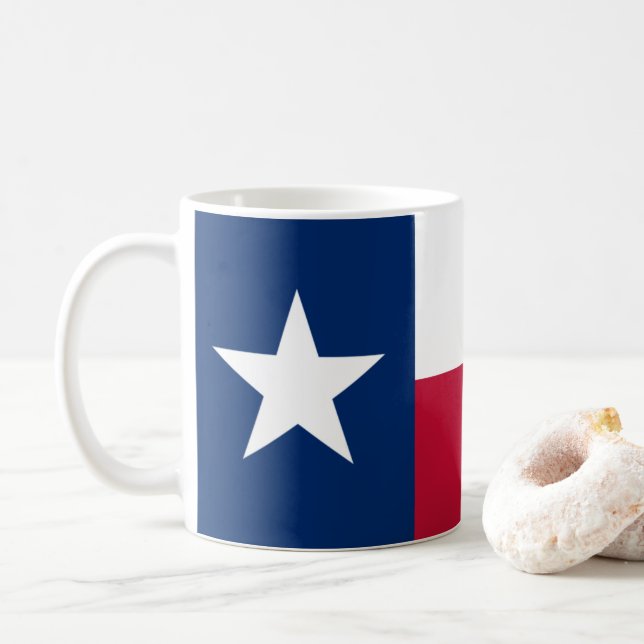 Lone Star Staat - Texas coffee Tasse (Mit Donut)