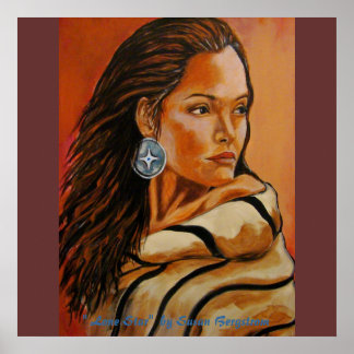 "Lone Star" von Susan Bergstrom Poster