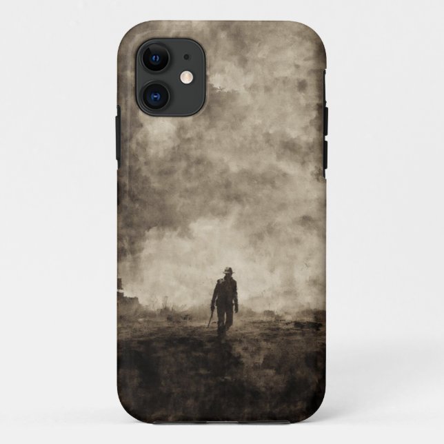 Lone Survivor Apocalypse Mobile Case (Rückseite)