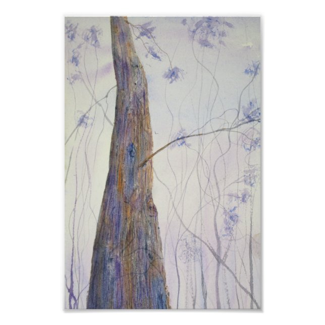 Lone Timer Wasserfarbe Fotodruck (Vorne)