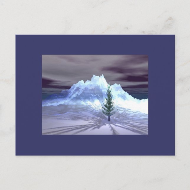 Lone Tree Postkarte (Vorderseite)