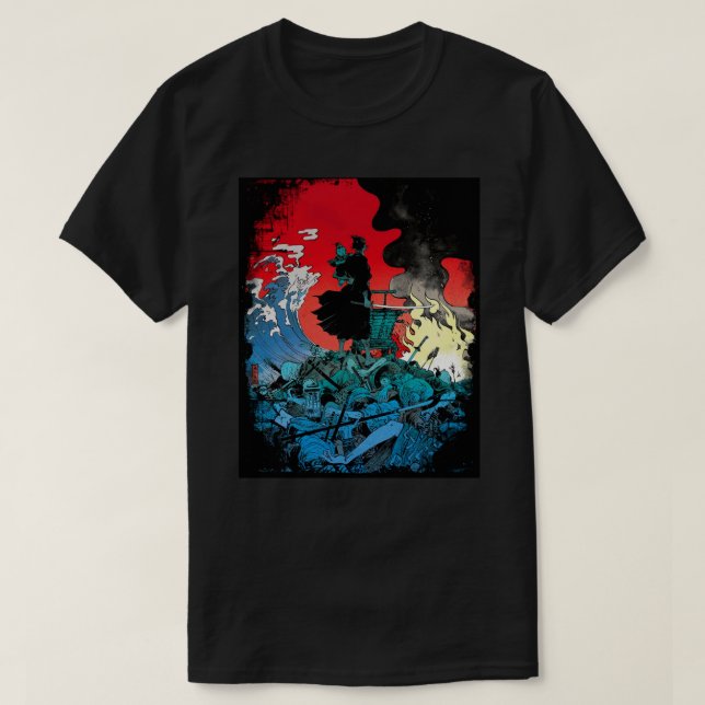 Lone Wolf and Cub Classic T - Shirt (Design vorne)