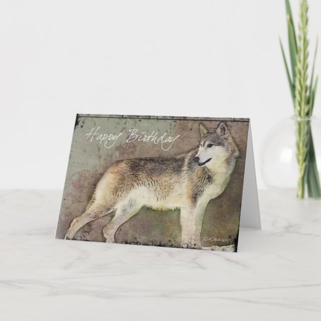 Lone Wolf-BD Karte (Vorderseite)