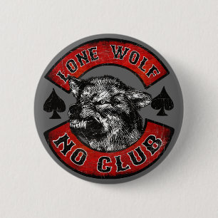 Lone Wolf Button