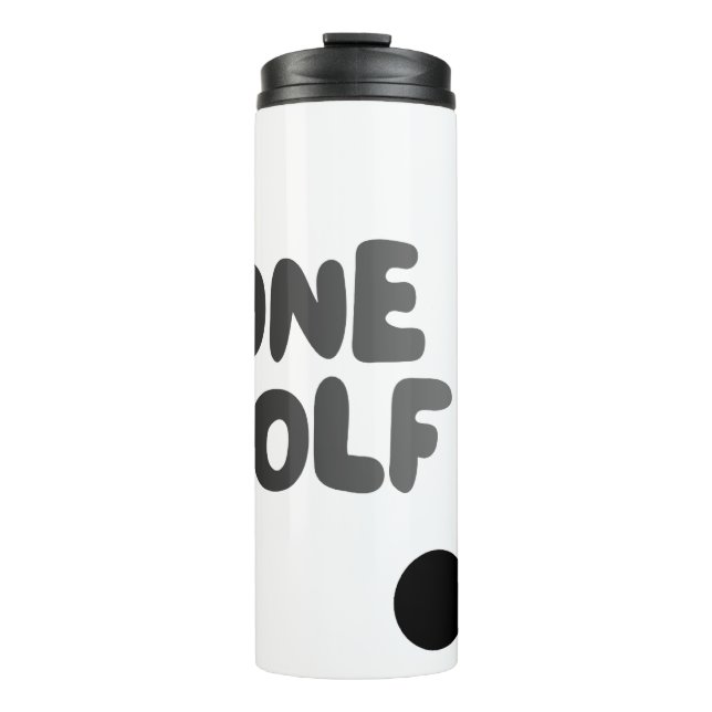 Lone Wolf Club Thermobecher Thermosbecher (Vorderseite)