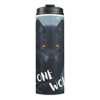 LONE Wolf Design Thermosbecher