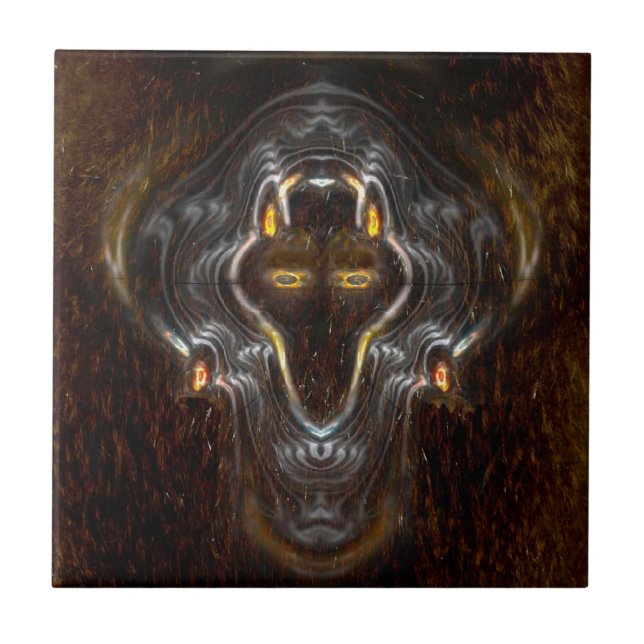 Lone Wolf Fliese (Vorderseite)