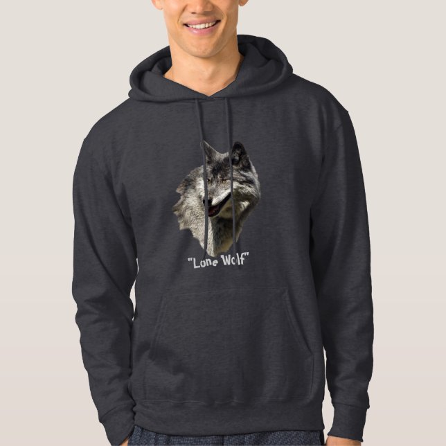"Lone Wolf" Hoodie (Vorderseite)