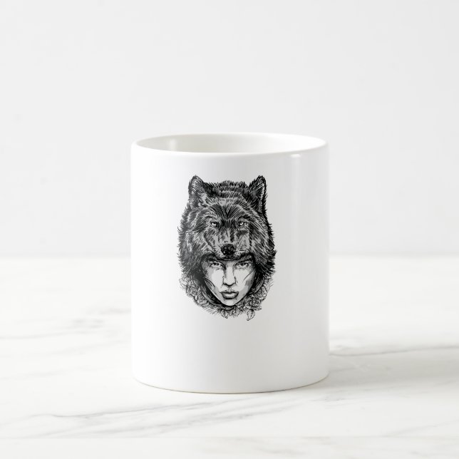 Lone Wolf Kaffeetasse (Mittel)