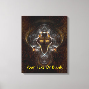 Lone Wolf Leinwanddruck