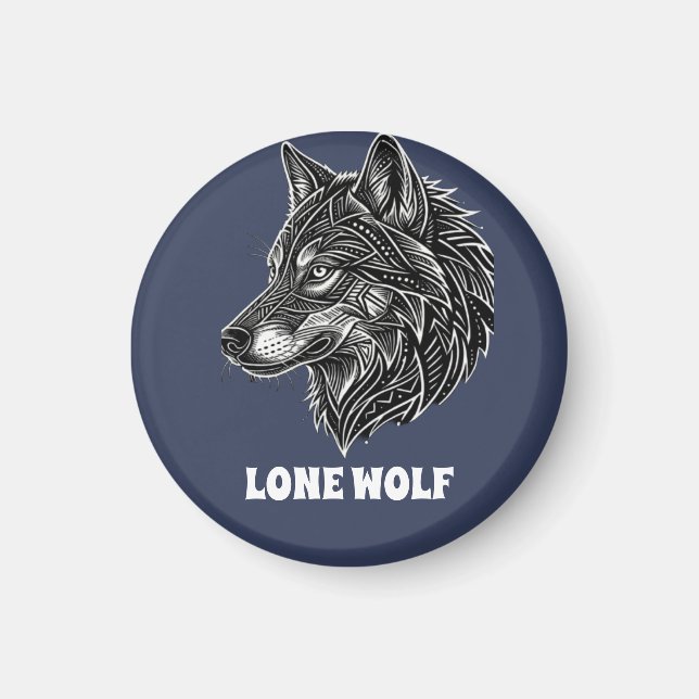 LONE WOLF MAGNET (Vorne)
