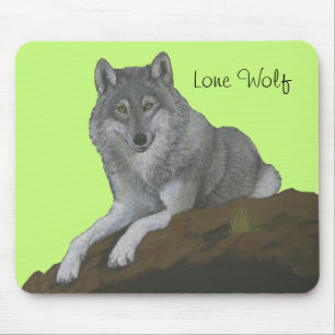 Lone Wolf Mousepad